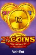 25 coins en 777SAPPHIREBET COM